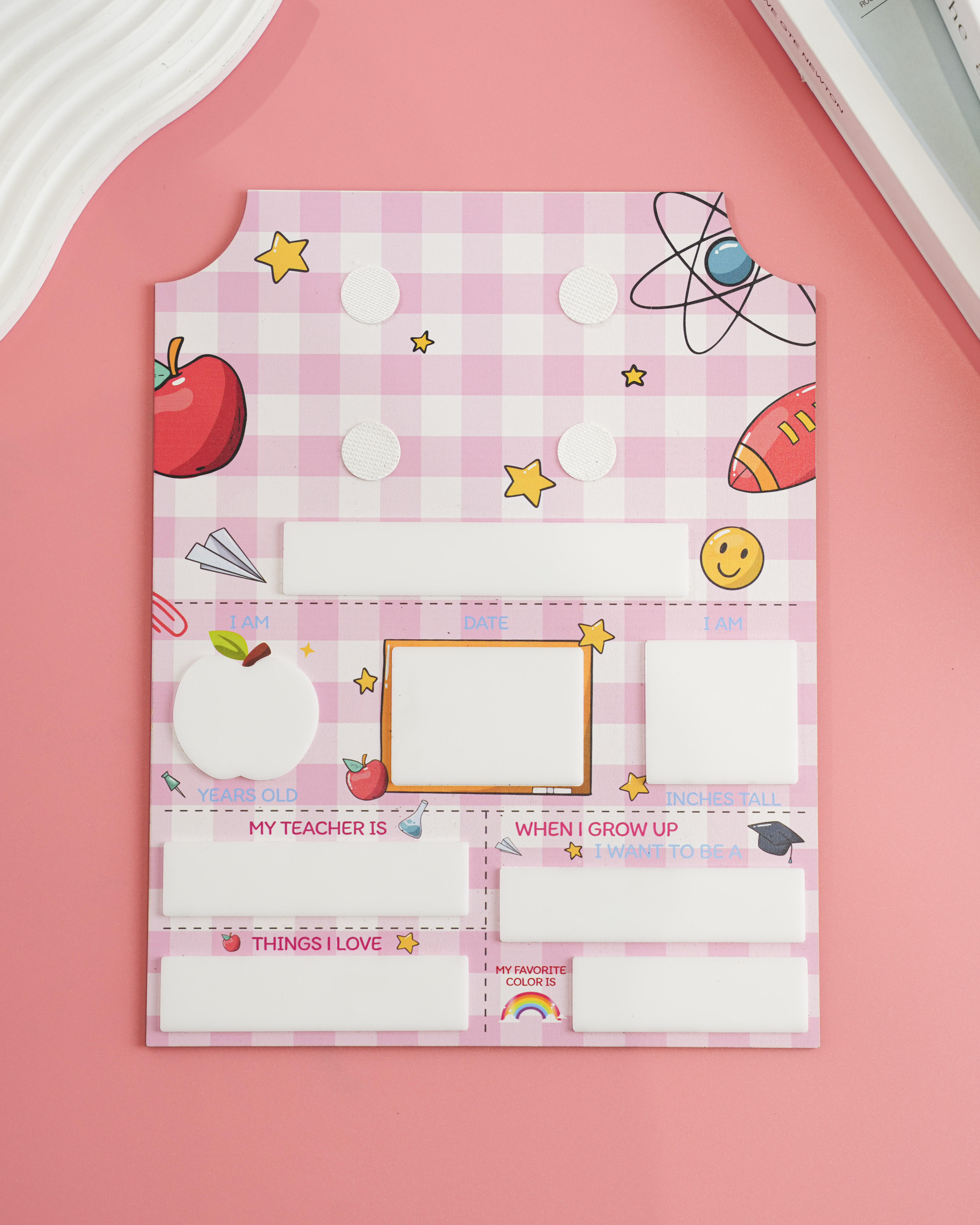 Custom Shape Reusable Wooden Sign