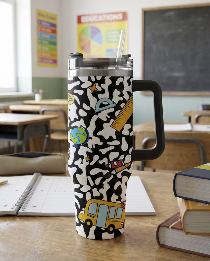 Tumbler 40oz With Handle (Made in US) 