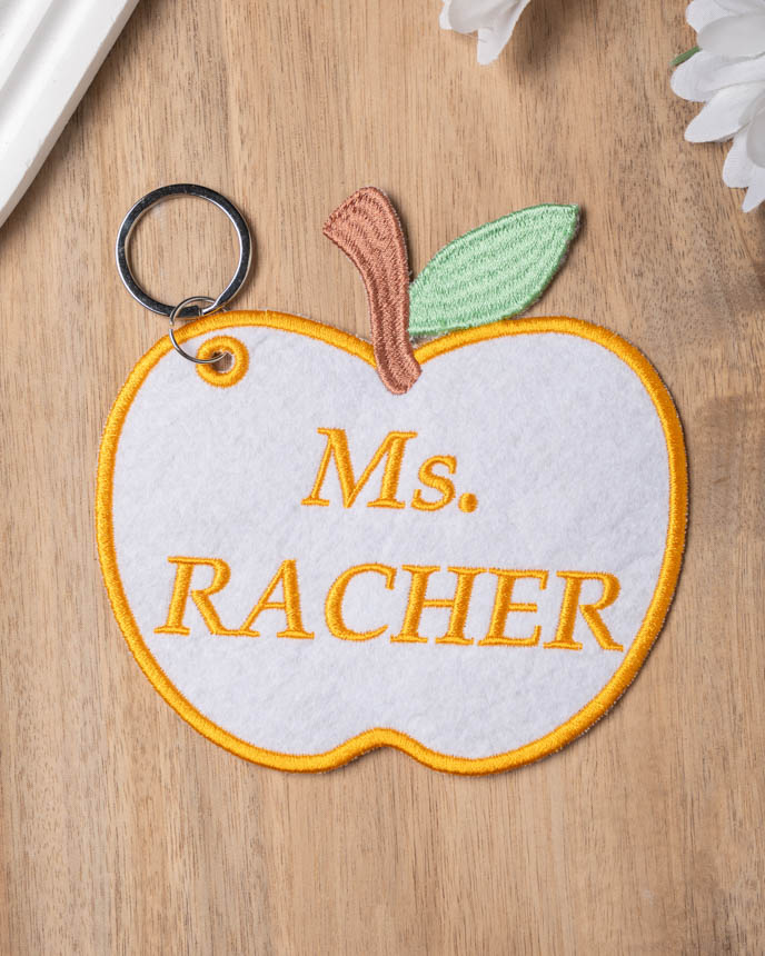 Custom Shape Embroidered Tag