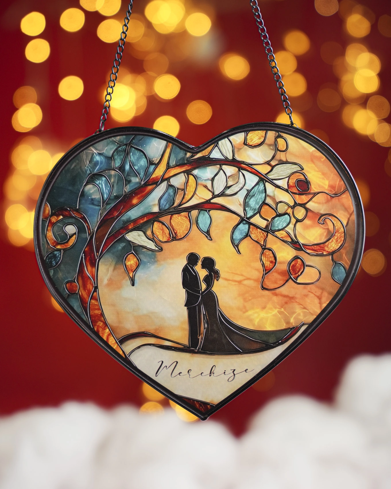 Stained Glass Suncatcher for Window Hanging