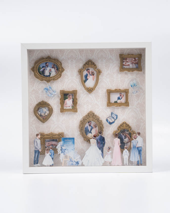 Custom Shape Acrylic And Photo Museum Frame Box