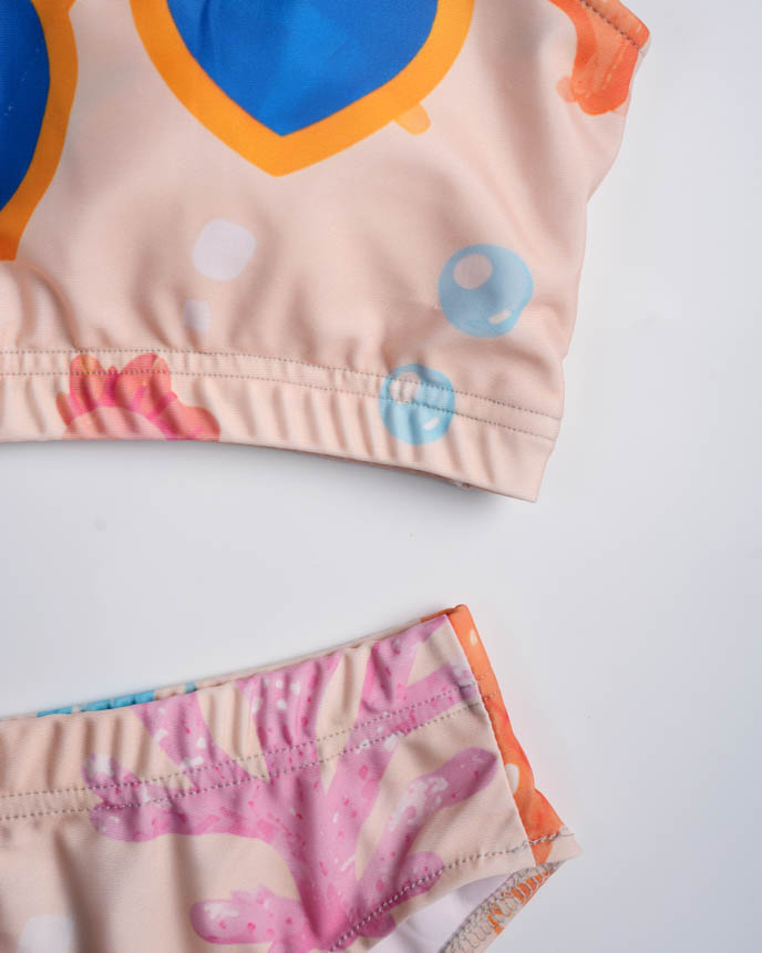 All-over Print Sporty Tank Bikini