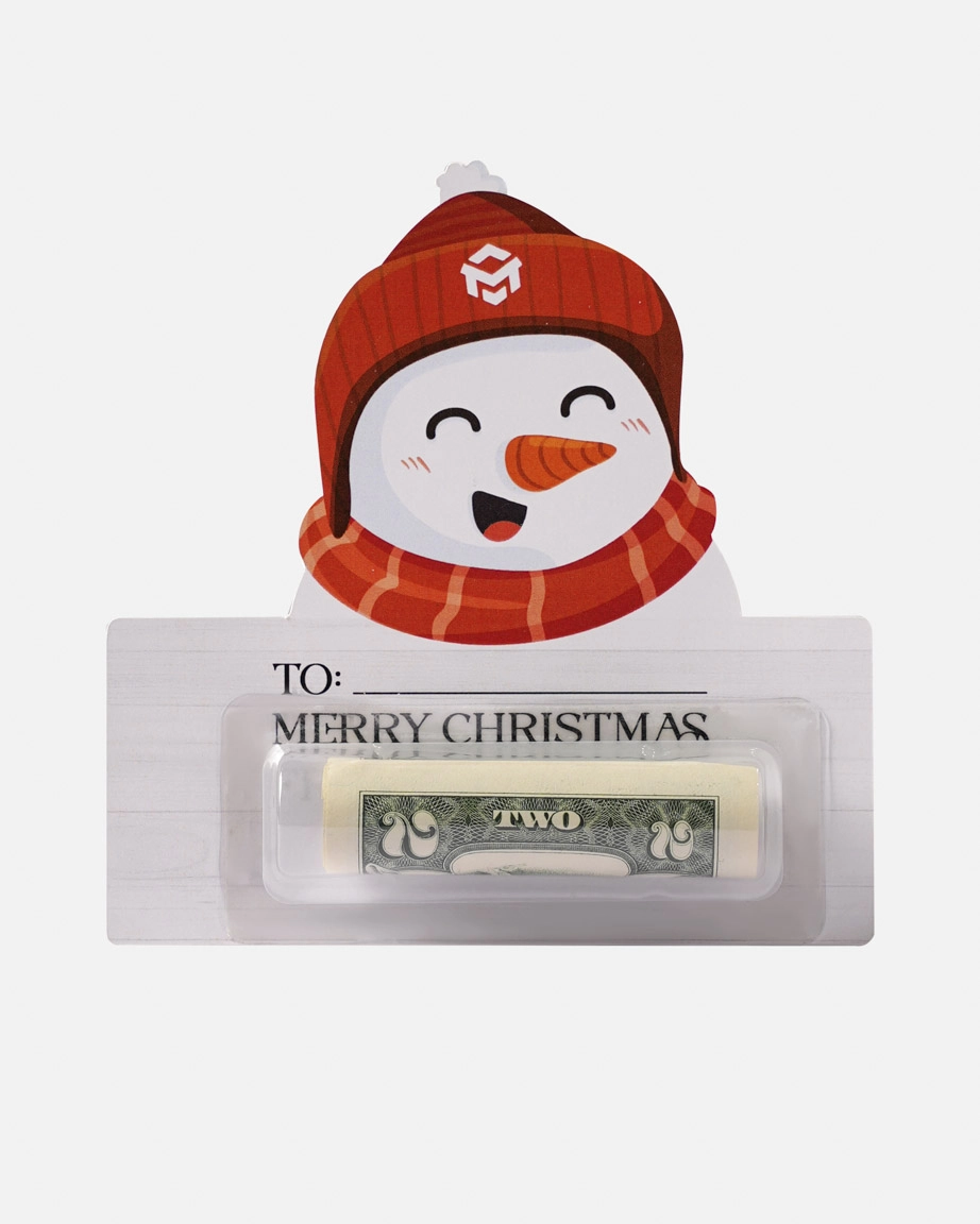 Custom Shape Money Holder Card
