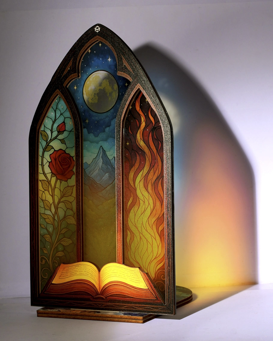 Custom Shape Suncatcher Candle Holder