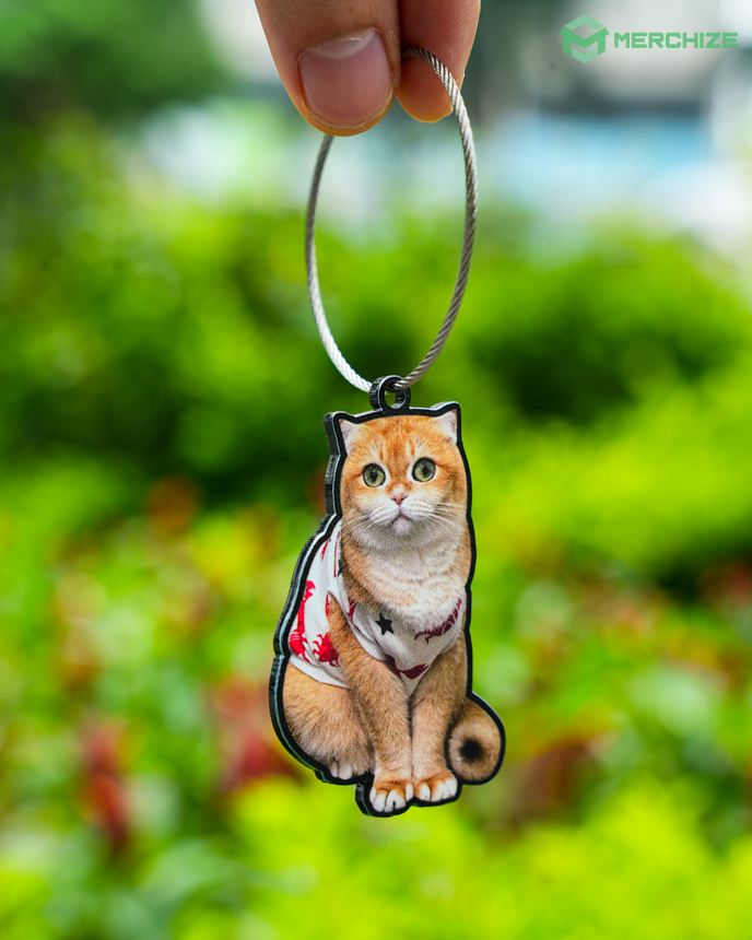 Custom Shape Colored Acrylic Tag