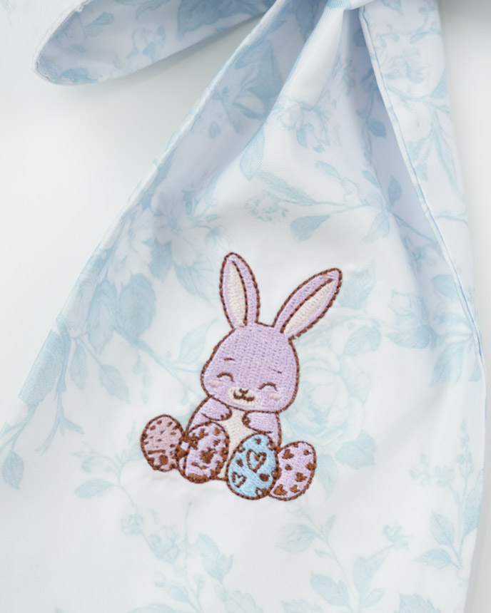 Embroidered Door Wreath Sash