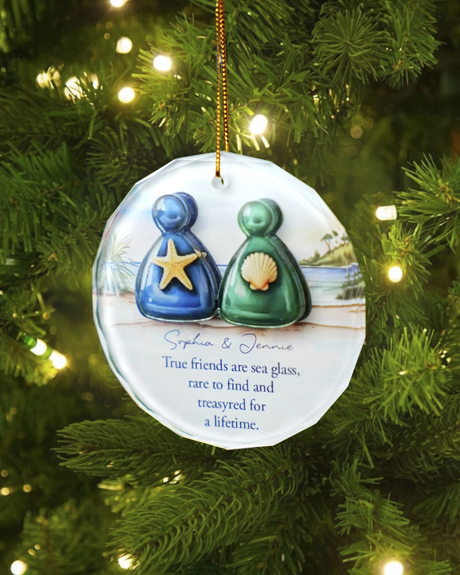 Glass and Acrylic Ornament