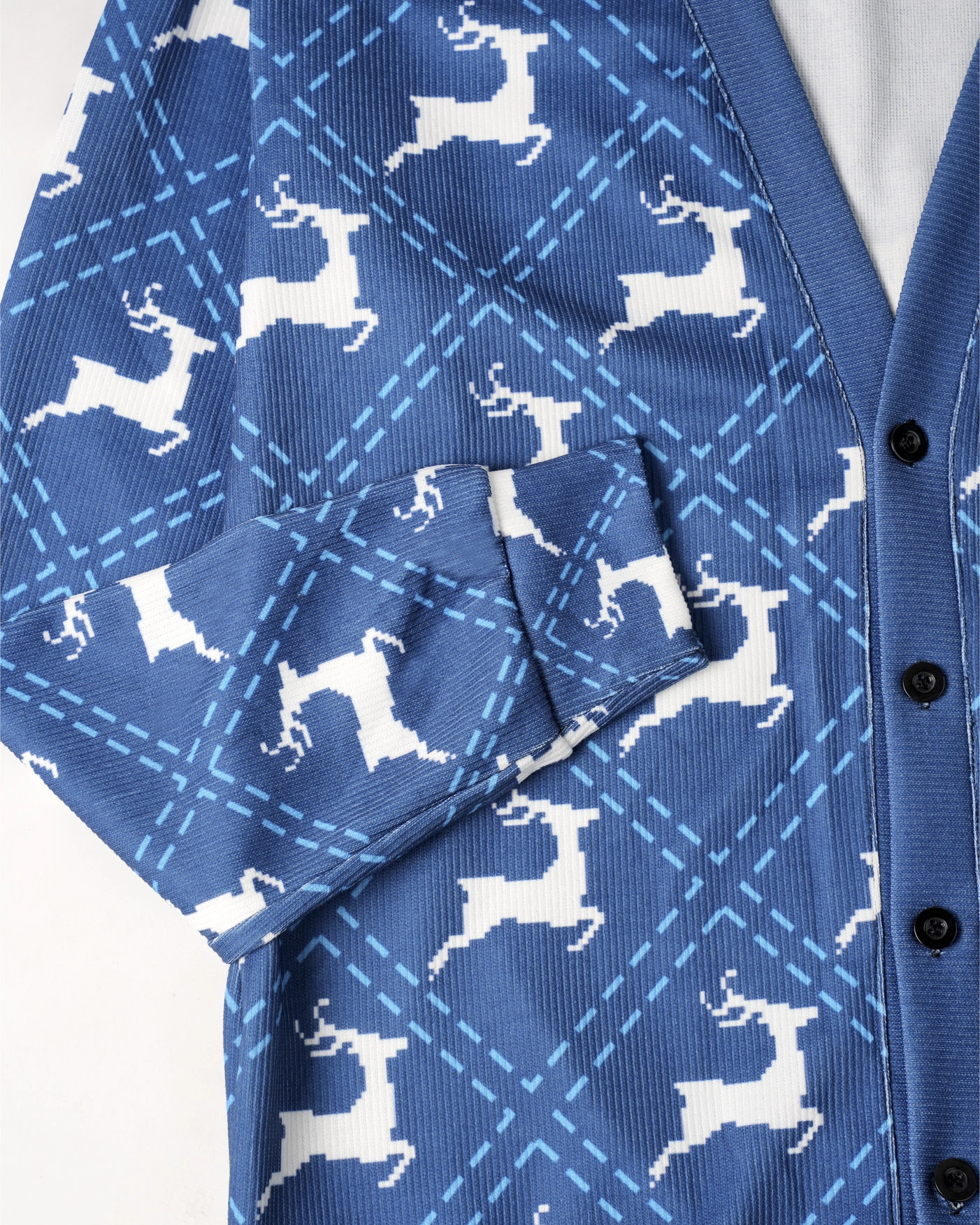 All-over Print Knitted Cardigan