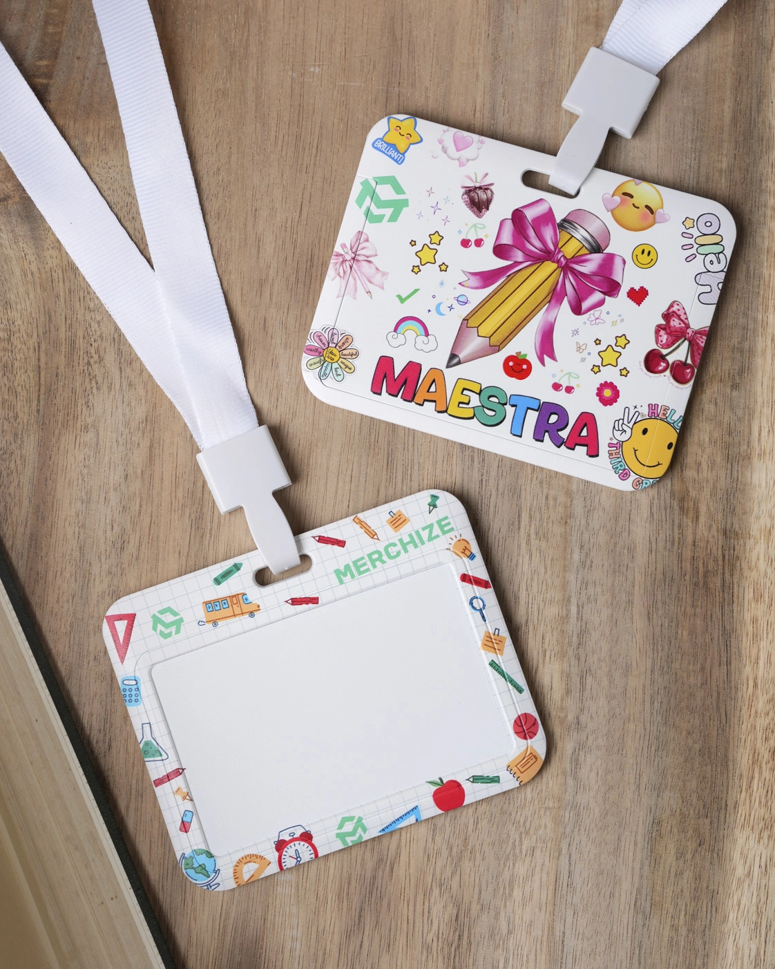 Plastic ID Badge Holder