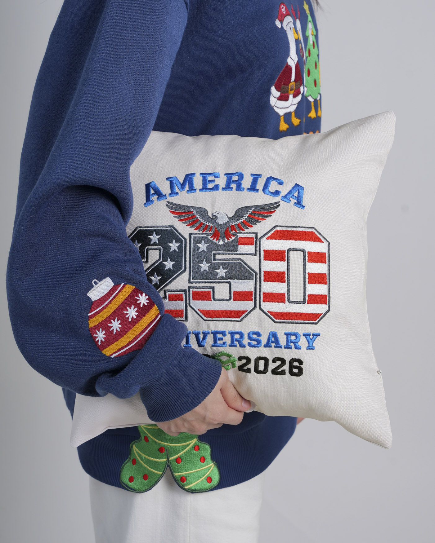 Embroidered Pillow Case