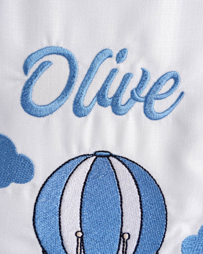 Embroidered Pennant Banner