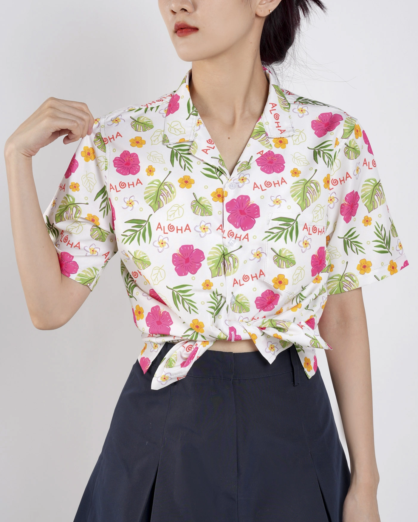 All-over Print Womens' Hawaiian Shirt