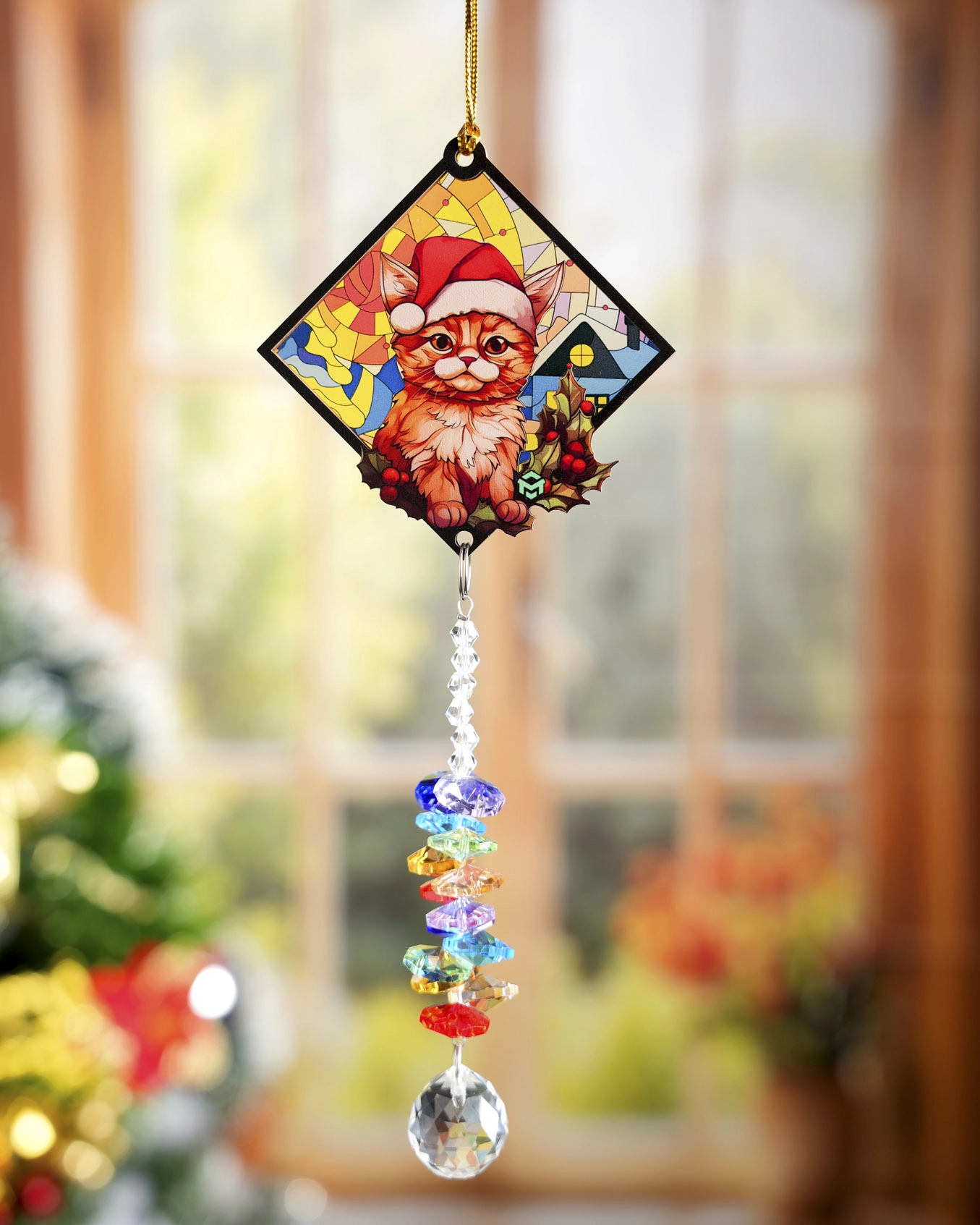 Custom Shape Window Hanging Suncatcher