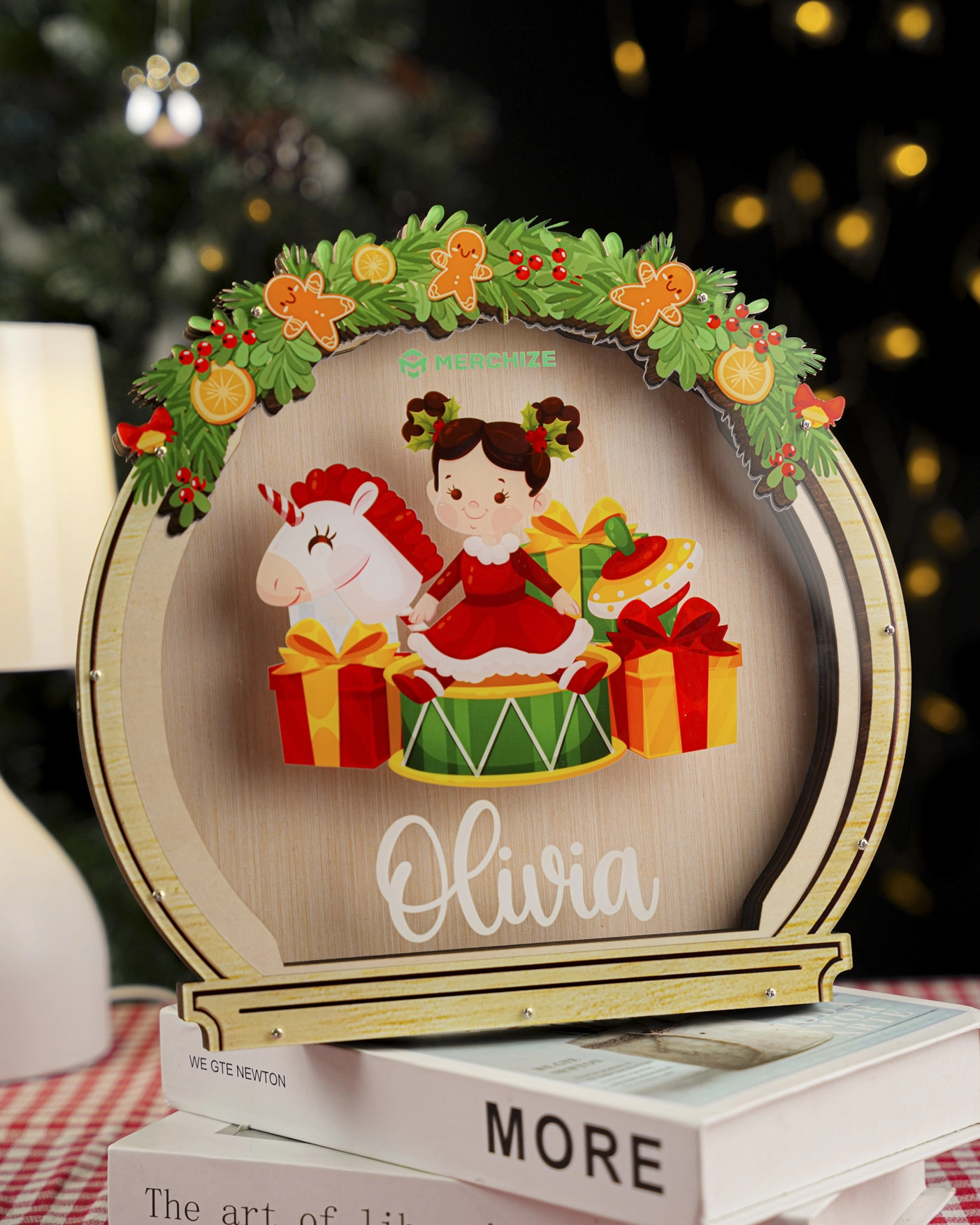 Custom Shape Wood And Acrylic Piggy Bank