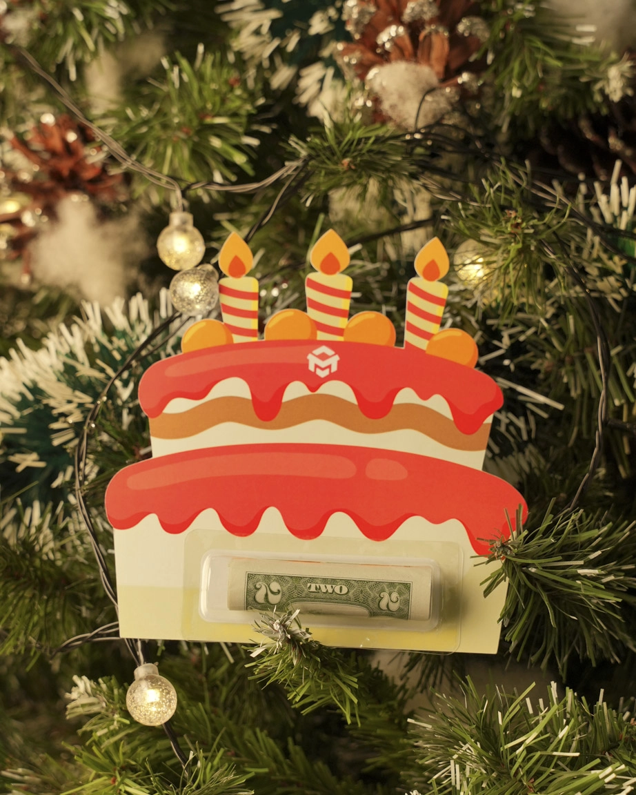 Custom Shape Money Holder Card