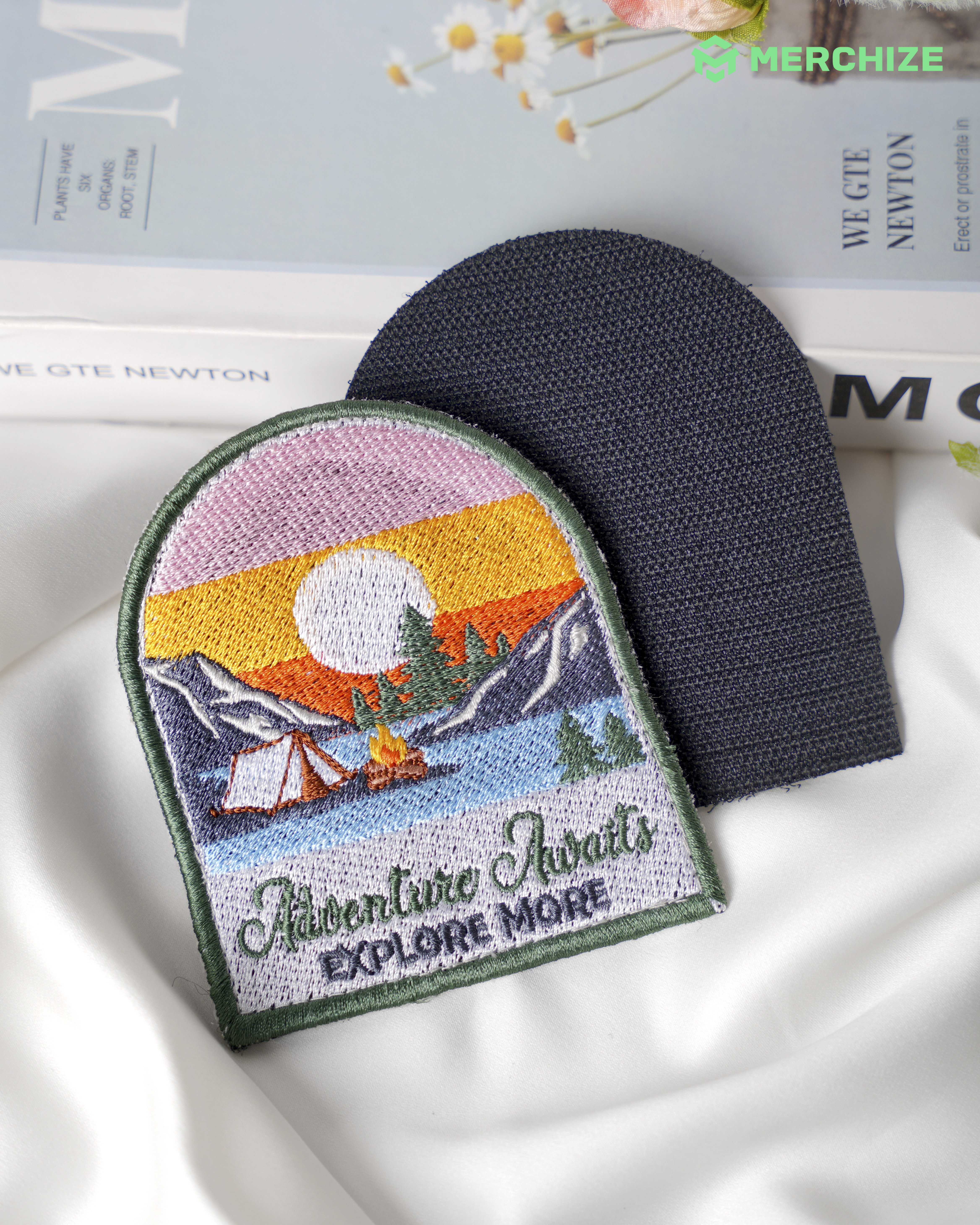 Custom Shape Embroidered Patch