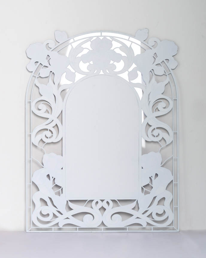 Custom Shape Acrylic And Acrylic Mirror Welcome Sign