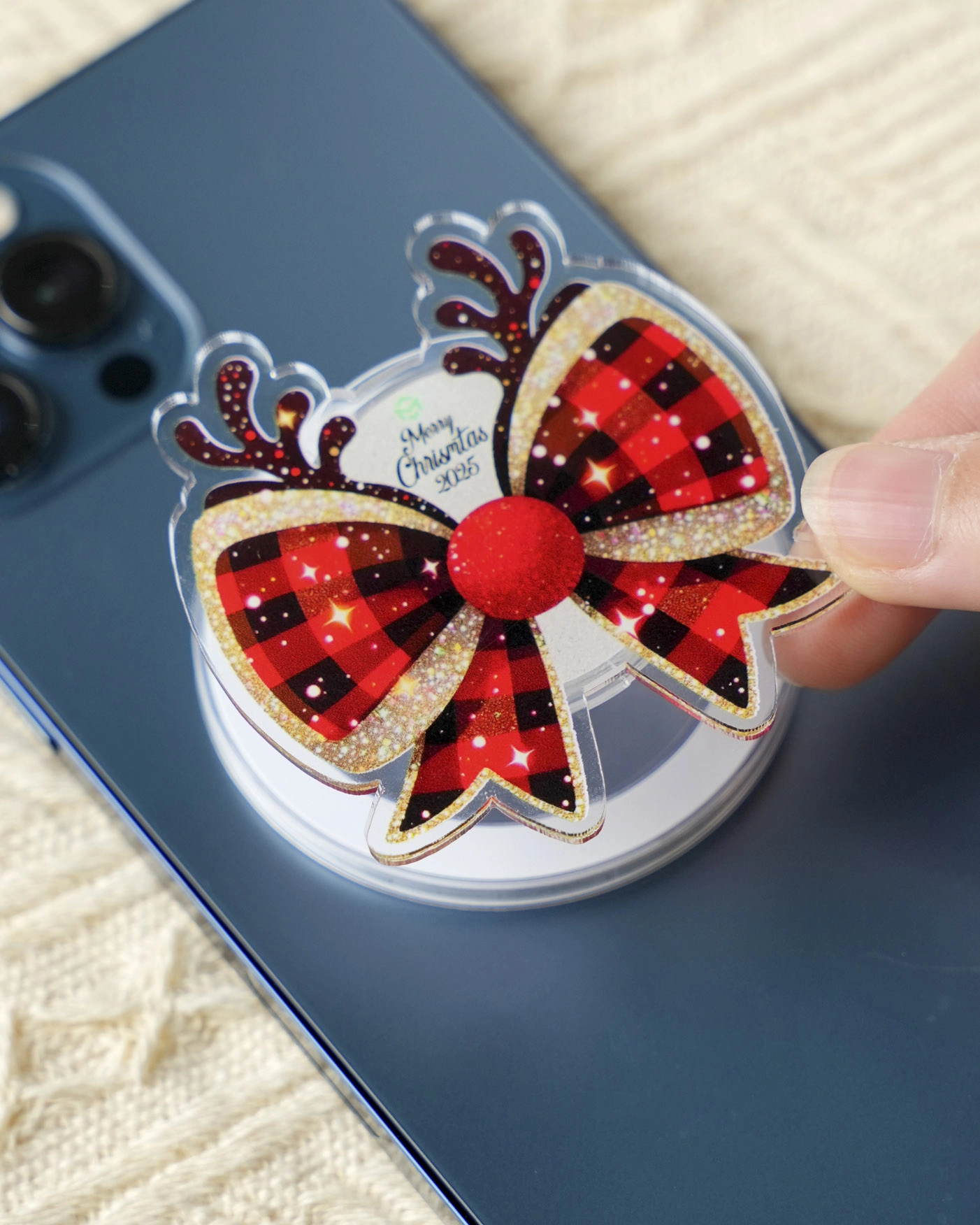 Custom Shape Acrylic Magnetic Phone Grip