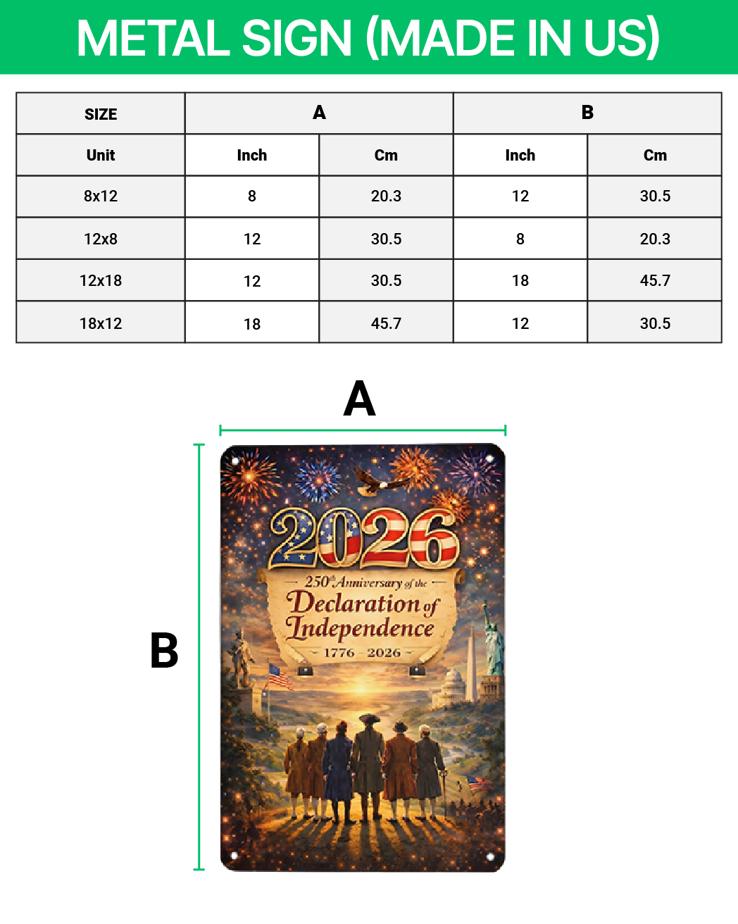 Metal Sign (Made in US) 