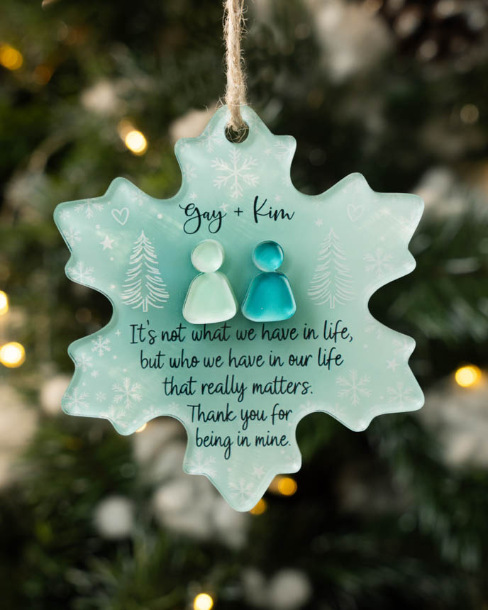 Custom Shape 2-Layer Acrylic Ornament (2-side Printed)