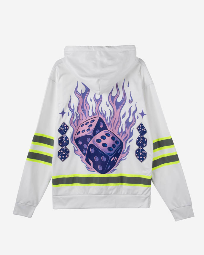 All-over Print Reflective Hoodie (Lightweight)