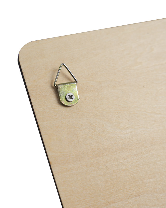 Custom Shape Wood Key Holder