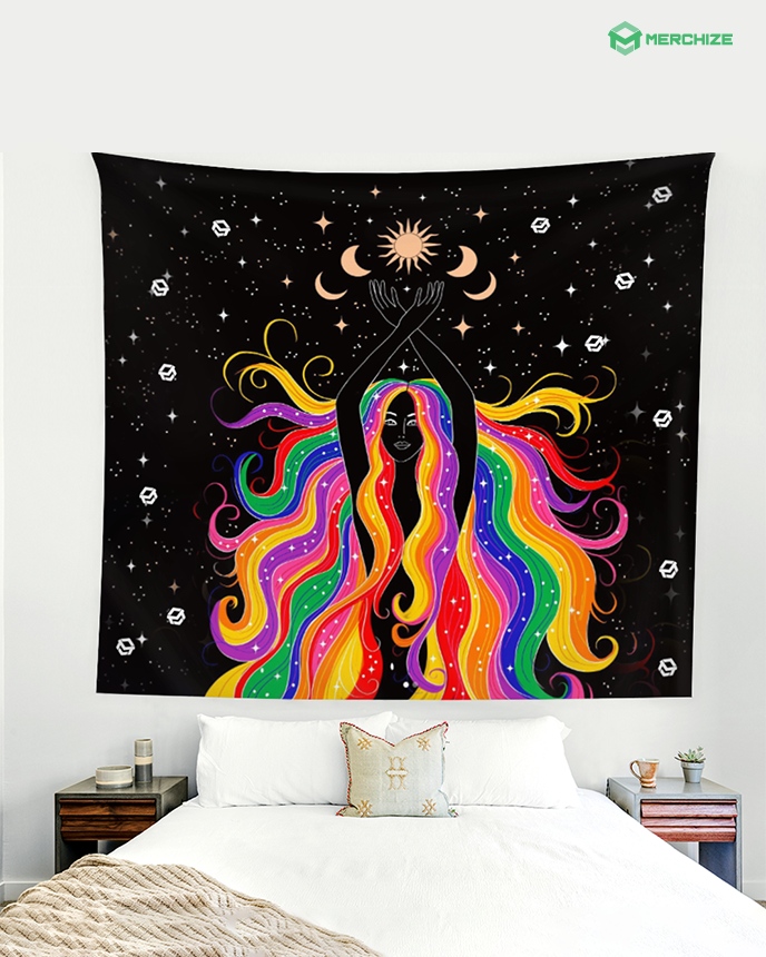 Woven Wall Tapestries  Print on demand order fulfillment