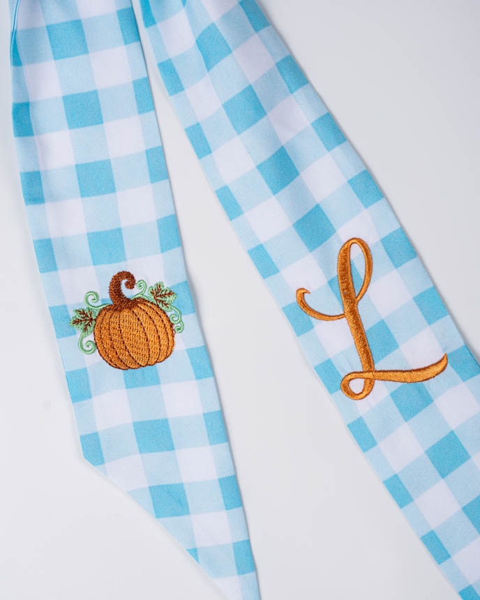 Embroidered Hair Scarf