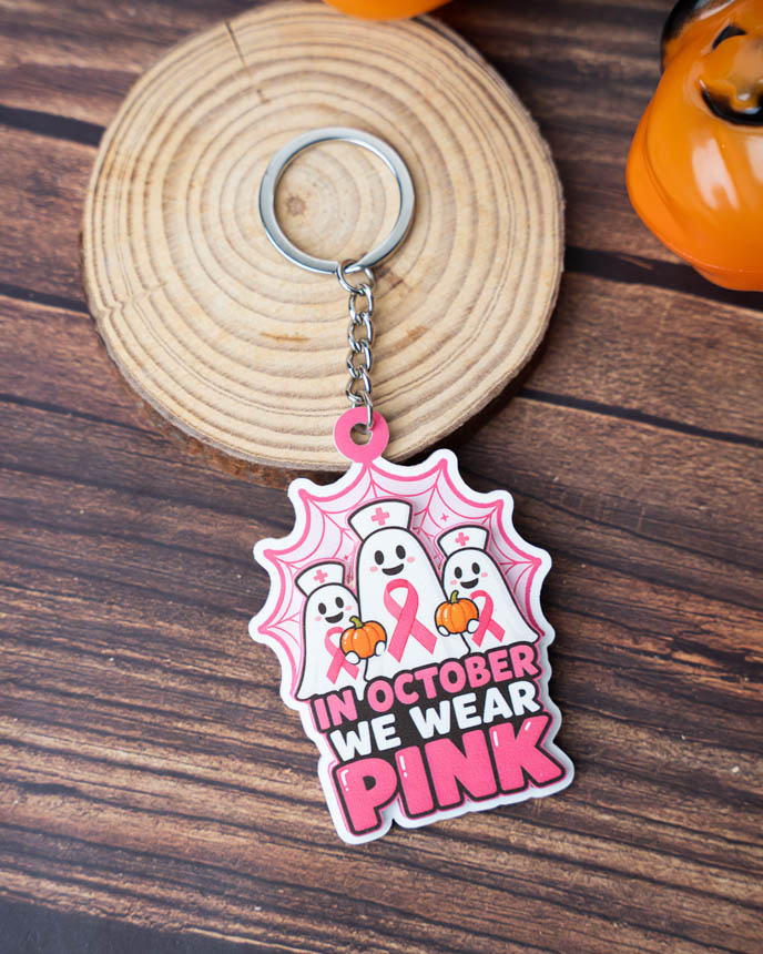 Custom Shape 2-Layer White Acrylic Tag
