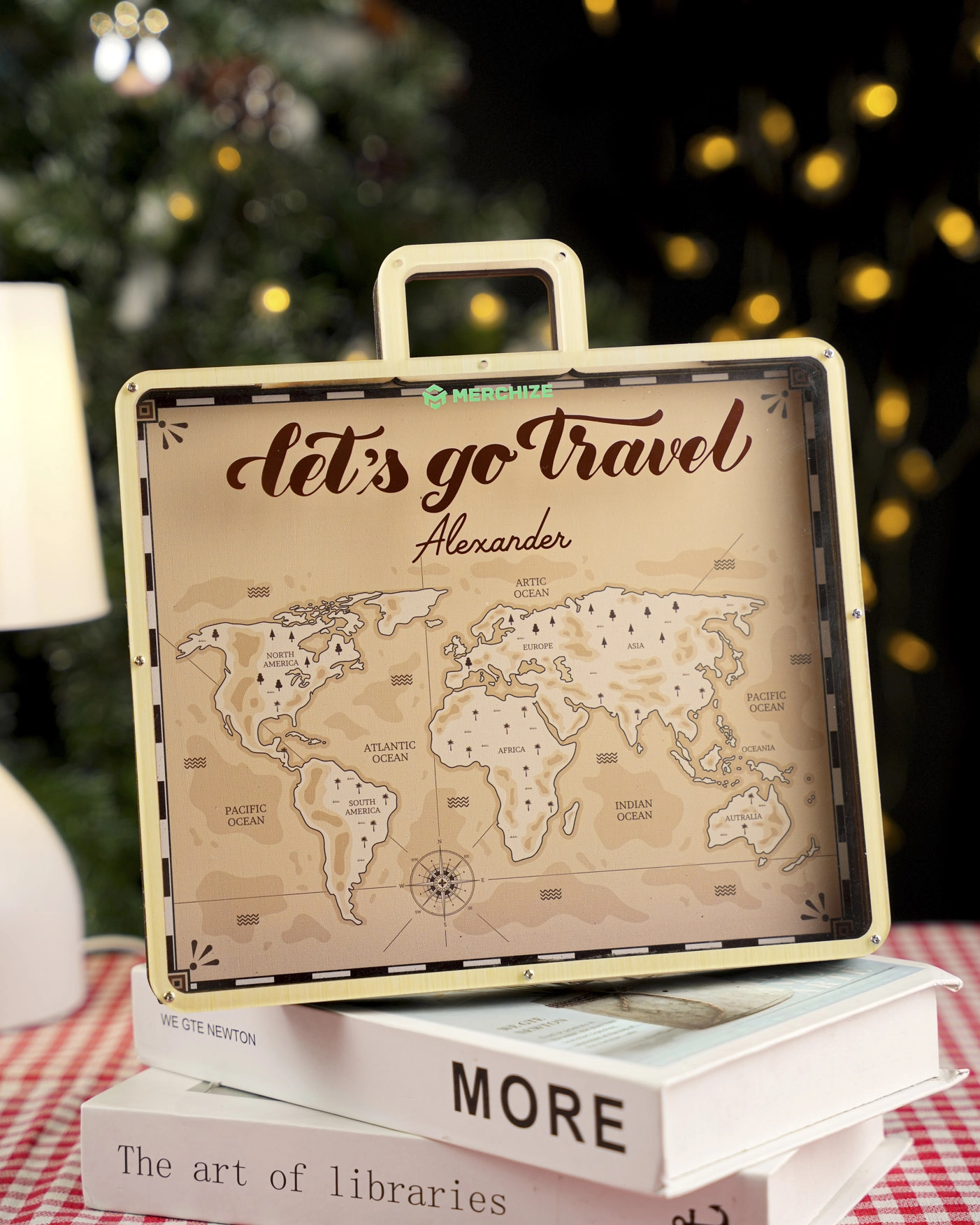 Custom Shape Wood And Acrylic Piggy Bank