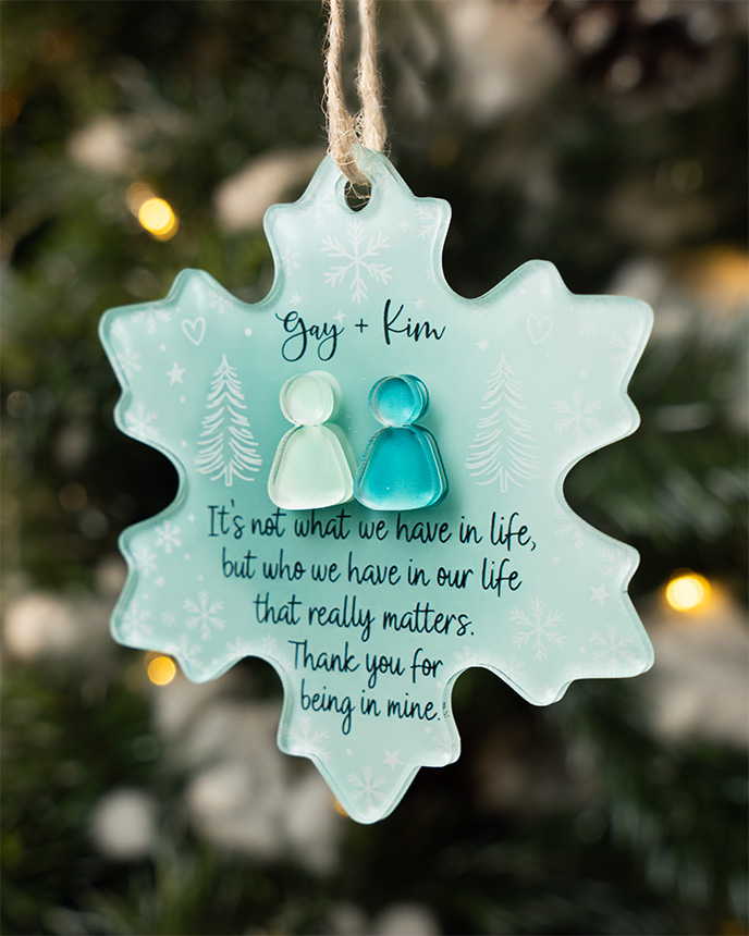 Custom Shape 2-Layer Acrylic Ornament (2-side Printed)