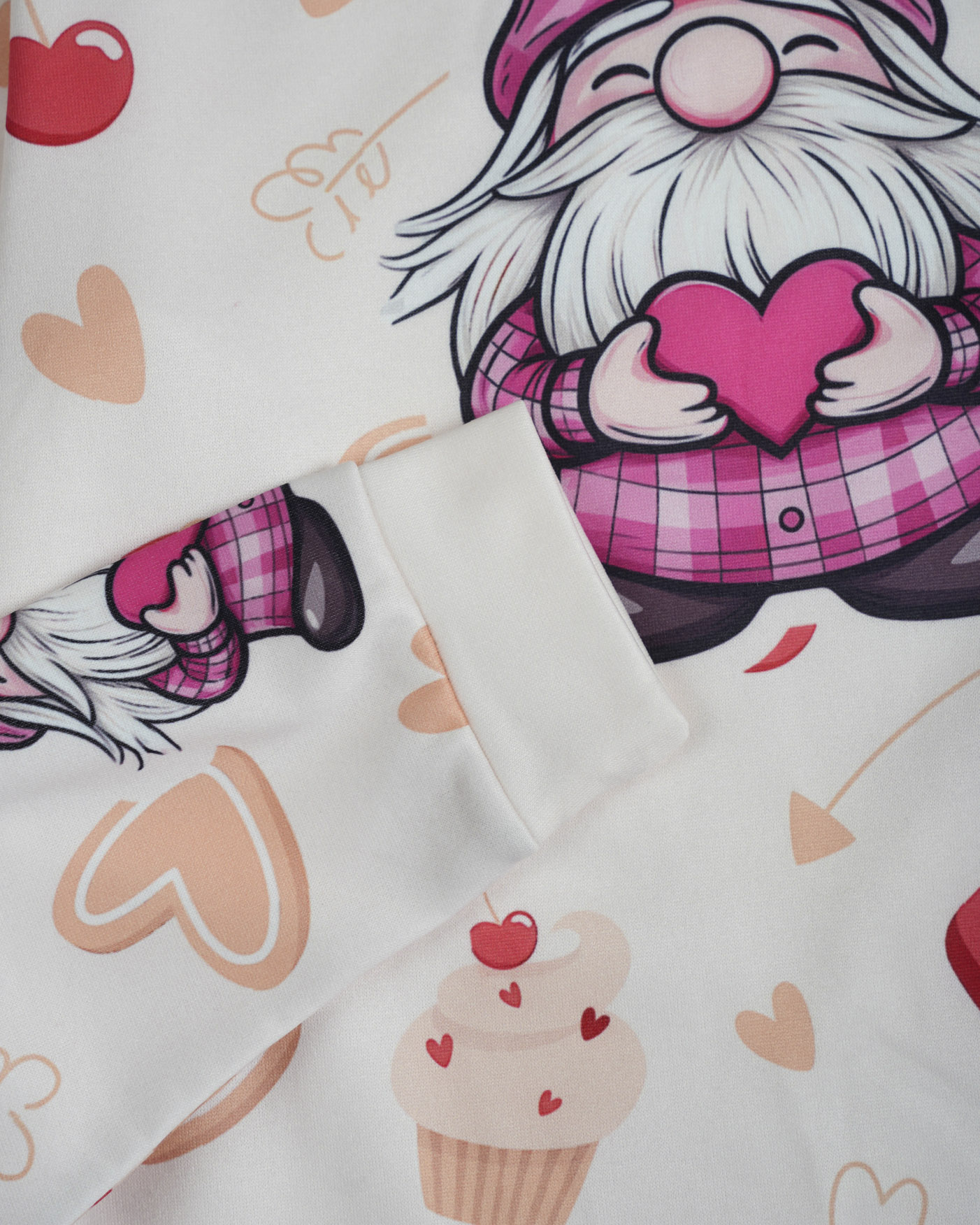 All-over Print Sweatshirt Dress