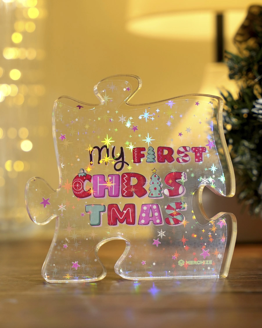 Hologram Acrylic Plaque (without stand) 0.6 IN