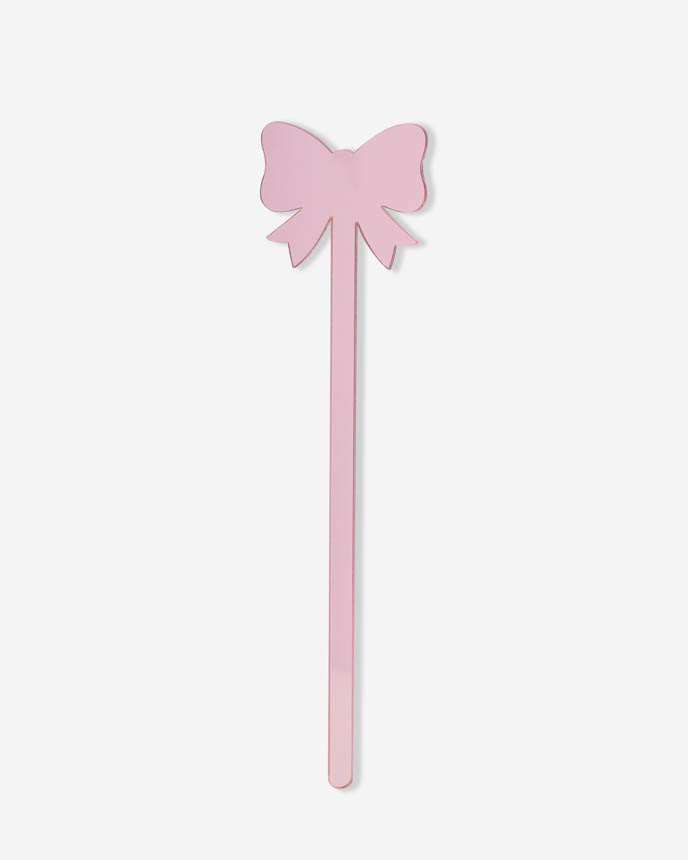 Custom Shape 1-Layer Mirror Acrylic Drink Stirrer
