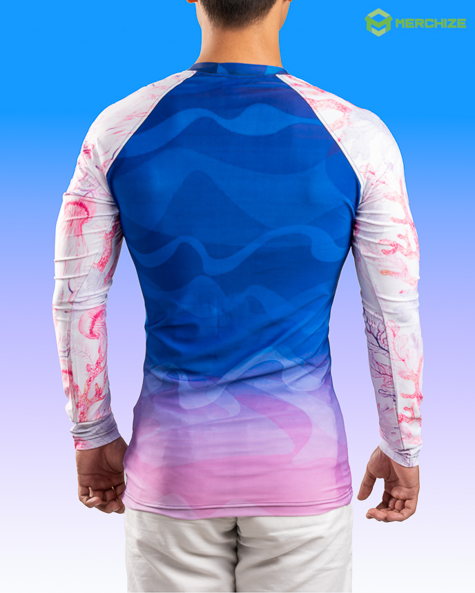 All-over Print Long Sleeve Rash Guard