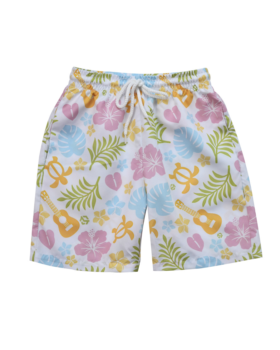 All-over Print Kid Hawaiian Shorts
