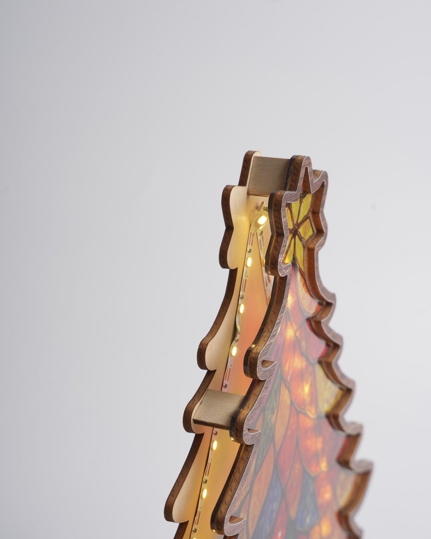 Custom Shape Suncatcher Photo Night Light Box