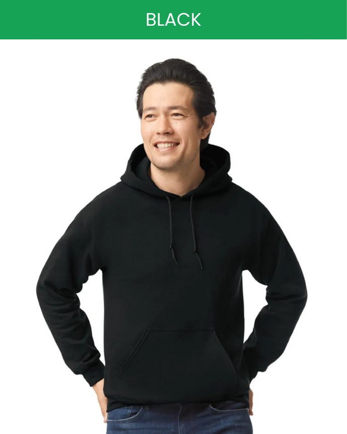 Gildan 100 cotton clearance hoodie