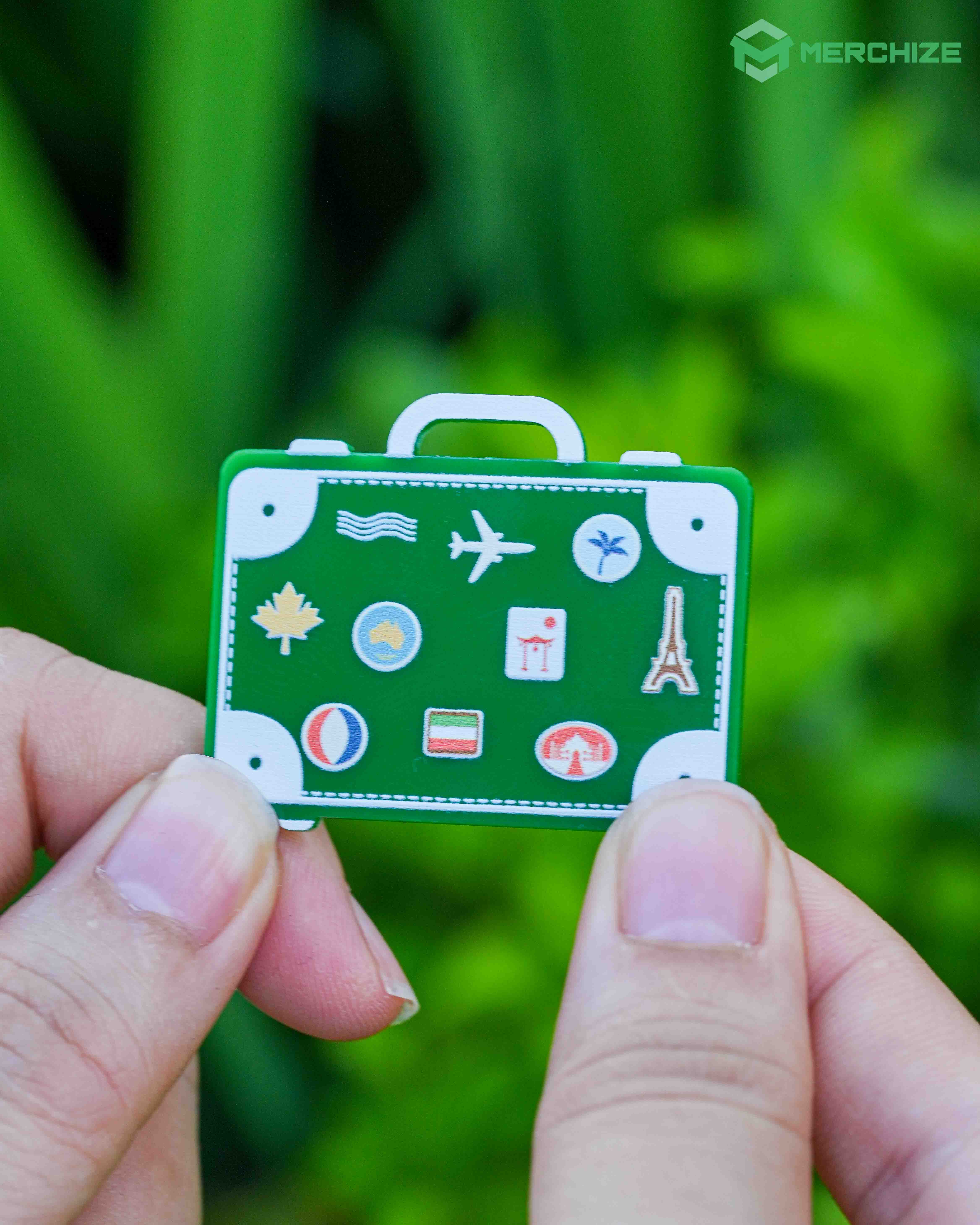 Custom Shape Colored Acrylic Tag