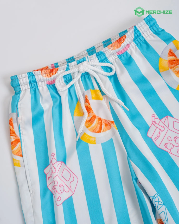 All-over Print Satin Pajamas Set