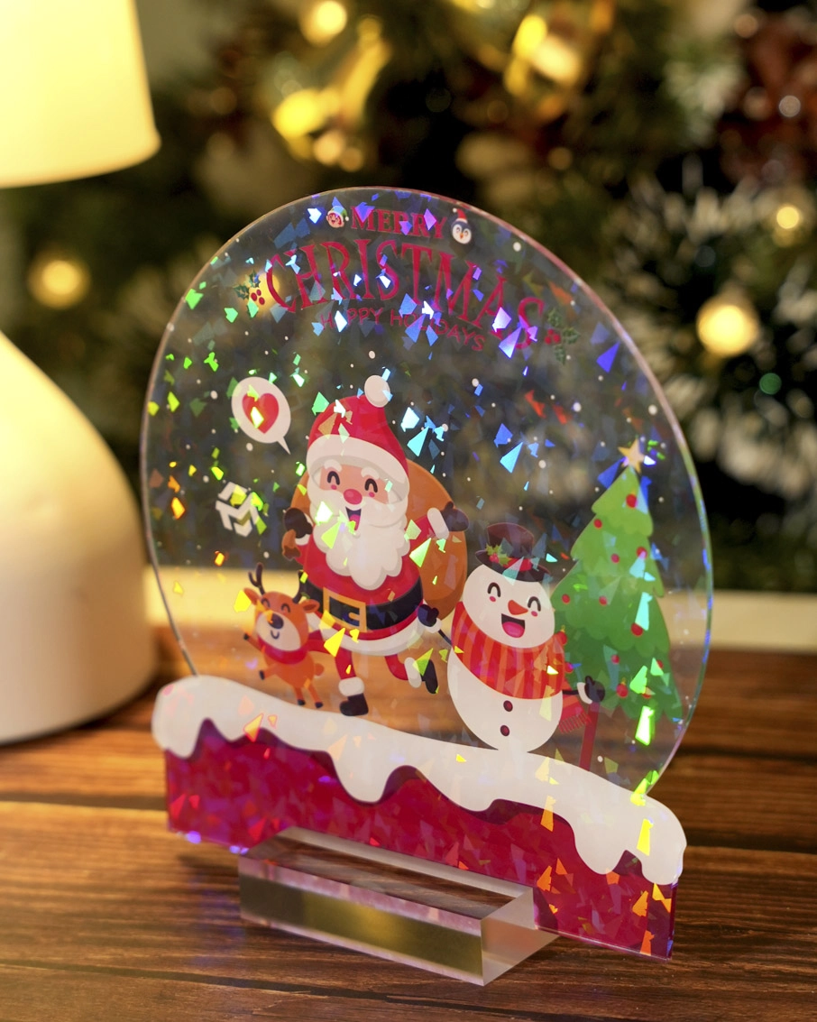 Custom Shape Hologram Plaque