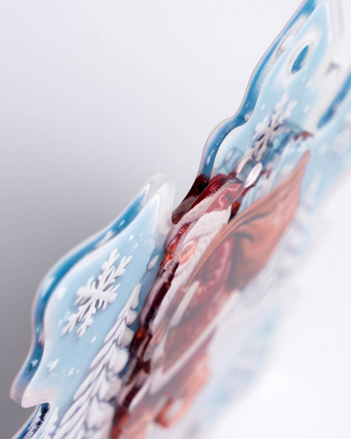 Custom Shape 2-Layer Acrylic Ornament (2-side Printed)