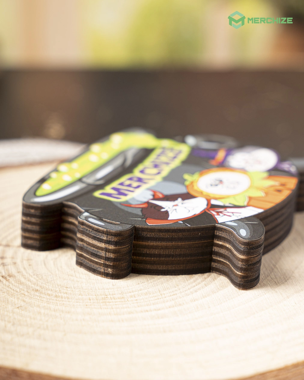 Custom Shape Wooden Block