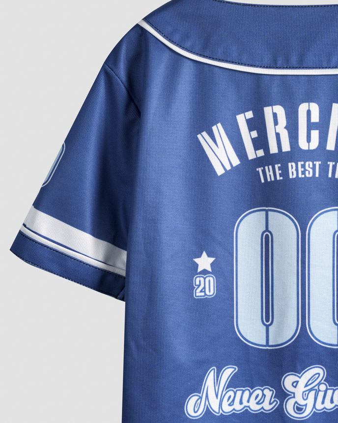All-over Print Youth Crop Top Baseball Jersey