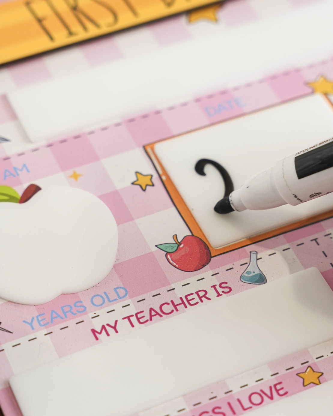 Reusable Wooden Sign (Full set)