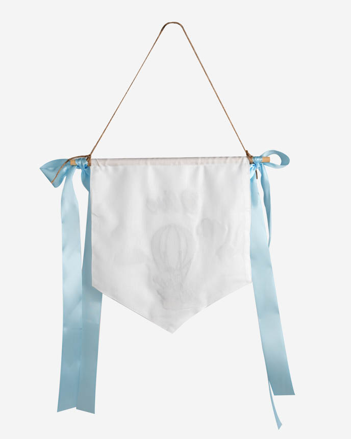 Embroidered Pennant Banner