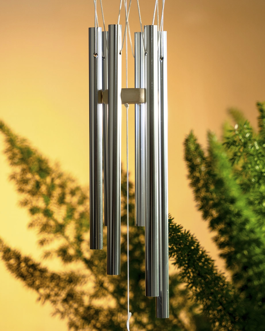 Glass Ornament Wind Chime