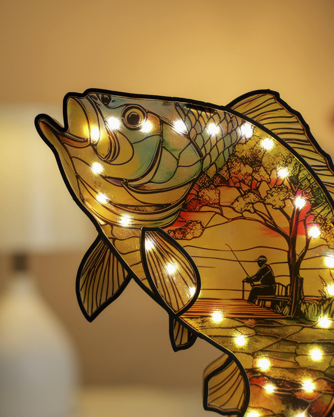 Custom Shape Suncatcher Photo Night Light Box