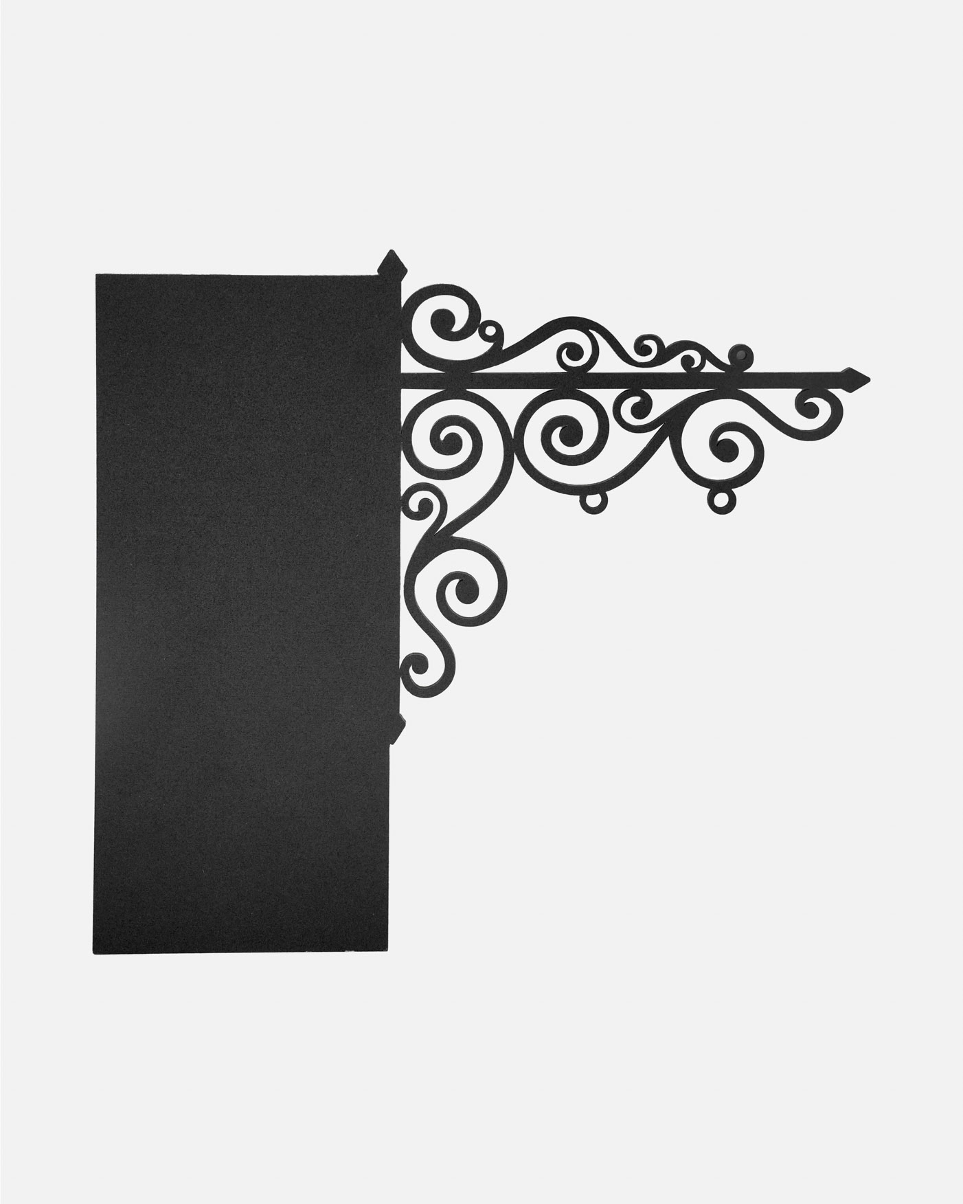 Custom Shape Wood Bookshelf Sign