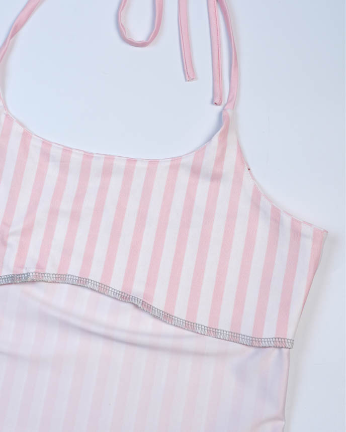 All-over Print Women's Tie-Back Halter Tank Top